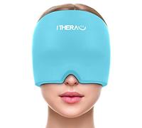 I-THERA-U gorro migraña alivio - gorro para migrañas y dolores de cabeza gorro migraña frio ice hat migrañas gorro para el alivio de la migraña antifaz frío para migrañas Antifaz Gel Frío de Diseño
