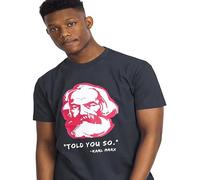 I Told You So Anti Capitalism Political T Shirt Thought Criminals Collection by Allriot Grey 3XL