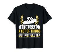 I Tolerate a Lot But Not Gluten Funny Celiac Gift Camiseta
