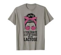 I Tolerate A Lot Of Things But Not Lactose Lácteos Camiseta