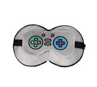 I-TOTAL ® - Cojín con máscara para dormir, cojín plegable con gancho para viaje (LET'S PLAY)