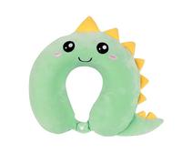 I-TOTAL® - Cojín de Viaje para Soporte Cervical, cojín Cervical/Almohada de Viaje Divertido (Hello Dino)