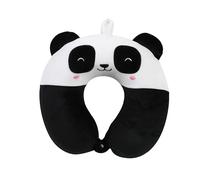 I-TOTAL® - Cojín de Viaje para Soporte Cervical, cojín Cervical/Almohada de Viaje Divertido (Panda)