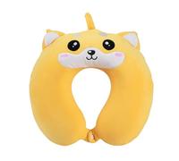 I-TOTAL® - Cojín de Viaje para Soporte Cervical, cojín Cervical/Almohada de Viaje Divertido (Shiba)