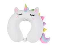 I-TOTAL® - Cojín de Viaje para Soporte Cervical, cojín Cervical/Almohada de Viaje Divertido (Unicorn)