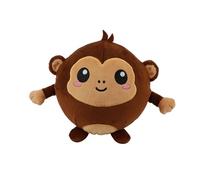 I-TOTAL® - Cojín Suave Squishy de Espuma Viscoelástica con 14 cm de Diámetro, Almohada Squishy (Monkey)
