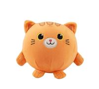 I-TOTAL® - Cojín Suave Squishy de Espuma Viscoelástica con 14 cm de Diámetro, Almohada Squishy (Orange Tabby Cat)