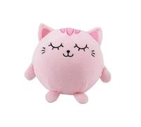 I-TOTAL® - Cojín Suave Squishy de Espuma Viscoelástica con 14 cm de Diámetro, Almohada Squishy (Pink Cat)