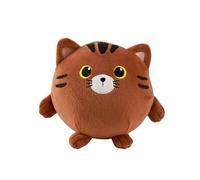 I-TOTAL® - Cojín Suave Squishy de Espuma Viscoelástica con 14 cm de Diámetro, Almohada Squishy (Tabby Cat)