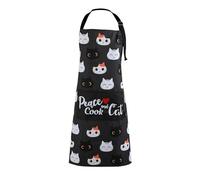 I-TOTAL® - Delantal de cocina unisex de poliéster lavable (CAT)