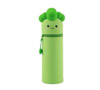 I-TOTAL® - Estuche de Silicona Suave para la Escuela, Extensible con Forma Contorneada (Benny Broccoli)