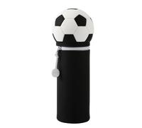 I-TOTAL® - Estuche de Silicona Suave para la Escuela, Extensible con Forma Contorneada (Football)