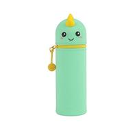 I-TOTAL® - Estuche de Silicona Suave para la Escuela, Extensible con Forma Contorneada (Hello Dino)
