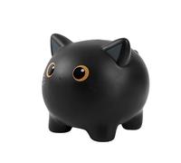 I-TOTAL® - Hucha Divertida Decorativa/Monedero de plástico Resistente (Black Cat)