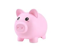 I-TOTAL® - Hucha Divertida Decorativa/Monedero de plástico Resistente (Pig)