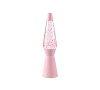 I-TOTAL® - Lámpara de lava, efecto burbujas, lava lamp colorida (rosa pastel brillante)