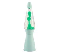 I-TOTAL® - Lámpara de lava, efecto burbujas, lava lamp de color (verde pastel)