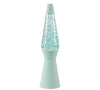 I-TOTAL - Lámpara de lava líquida de 40 cm (verde pastel Glitter Spaceship)