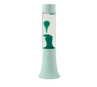 I-TOTAL® - Lámpara de lava pequeña, efecto burbujas, lava lamp de color (verde pastel) - 30 cm