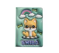 I-TOTAL® - Libreta A5 páginas blancas con cubierta 3D, squishy, 196 caras (SHIBA)