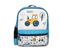 I-TOTAL® - Mochila con bolsillos exteriores para niños y niñas de primaria 3-6 años 24 x 30 x 11 cm (TRUCK)