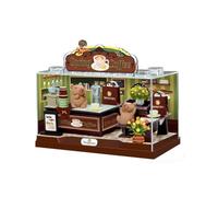 I-TOTAL® - Shop in a Box - Kit Creativo DIY Miniatura 3D para Construir y Coleccionar Tiendas Estilo Pastel - Maqueta Decorativa con Detalles Realistas - Idea de Regalo Original (SPRING COFFEE)