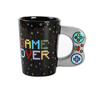 I-TOTAL® - Taza de cerámica forma GAME OVER 19,5 x 10,5 x 9,8 cm
