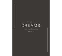 I Track My Dreams More Than I Track My Money: 365 Lined Pages | Dream Journal | Keep Track of Your Dreams | Compare Them for Spiritual Meaning | Pages for Journaling Everyday