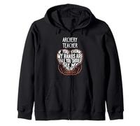 I Train Archery Super Heroes - Gráfico para Maestros Sudadera con Capucha
