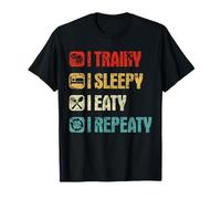 I Trainy, Tengo sueño, es fácil y repito un Meme de Lucha de MMA Camiseta