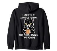 I Used To Be A People Person But People Ruined That For Me Sudadera con Capucha