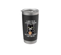 I Used To Be A People Person But People Ruined That For Me Vaso térmico de acero inoxidable de doble pared