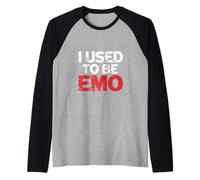 I Used To Be Emo Niño nostálgico ----- Camiseta Manga Raglan
