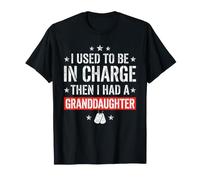 I Used To Be In Charge Granddaughter Funny Grandma Grandpa Camiseta