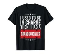 I Used To Be In Charge Granddaughter Funny Grandma Grandpa Camiseta