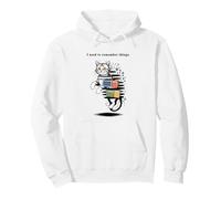 I Used to Remember Things... Funny PC Inept Cat Retro Sudadera con Capucha
