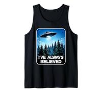 I 've Always Believed UFO Alien Flying Saucer Encuentro Camiseta sin Mangas