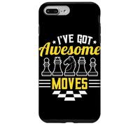 I’ve Got Awesome Moves Funny Chess Design Carcasa para iPhone 7 Plus/8 Plus