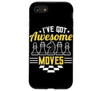I’ve Got Awesome Moves Funny Chess Design Carcasa para iPhone SE (2020) / 7/8
