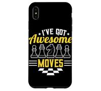 I’ve Got Awesome Moves Funny Chess Design Carcasa para iPhone XS MAX