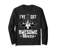 I’ve Got Awesome Moves Funny Chess Design Manga Larga