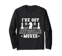 I’ve Got Awesome Moves Funny Chess Design Manga Larga