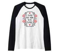 I Vow You Vow We Vow Dark Romance Smutty Book Smut Reader Camiseta Manga Raglan