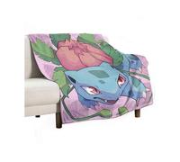 I-vysaur Queen Size Blanket, Gifts for Girls And Boys, Super Soft, Lightweight, Cozy Plush Flannel, Bed & Couch Decor, All Seasons, 40x50 Inches