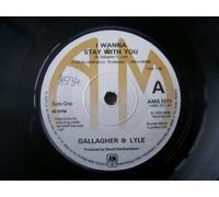 I Wanna Stay With You UK 7" 45