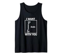 I Want 69 with You Integral matemática Divertida Camiseta sin Mangas