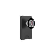 I Want My 80s Life Back Retro Art Tablero de ajedrez Ochenta Arte PopSockets PopWallet para MagSafe
