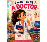 I WANT TO BE A DOCTOR: A Fun Story and Activity Book for Kids with Coloring Pages, Games, Healthy Habits, and a Future Doctor Certificate