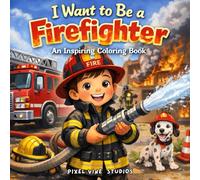 I Want to Be a Firefighter: A Fun and Inspiring Coloring Adventure with Fire Trucks, Rescue Tools, Fire Safety, and Brave Heroes