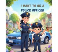 I Want to Be a Police Officer: A Community Helpers Picture Book About Police Officers, Safety, Kindness, Protecting Others & Teamwork for Kids Ages 3-7 (My First Jobs Series)